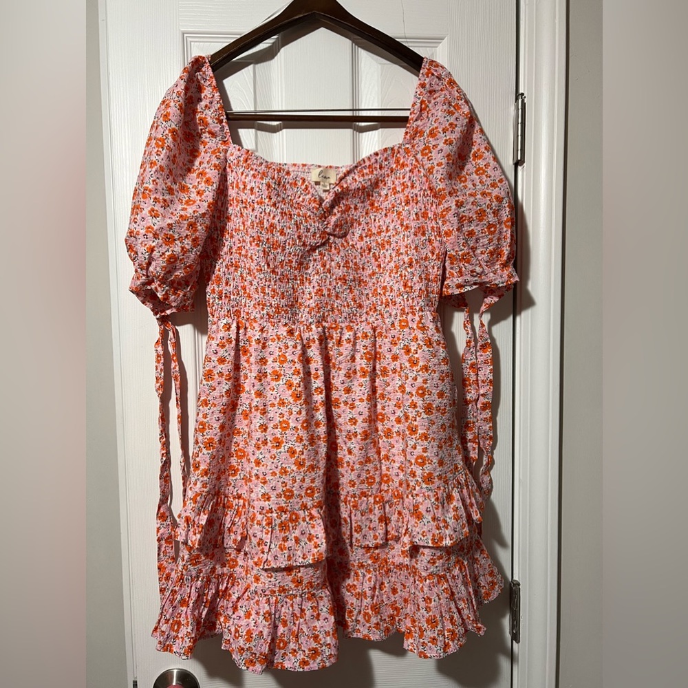 Floral bouquet dress